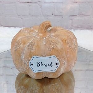 Celebrate Fall Together Kohls Pumpkin Blessed  NWT